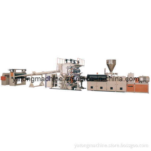 Plastic Sheet Extrusion Line